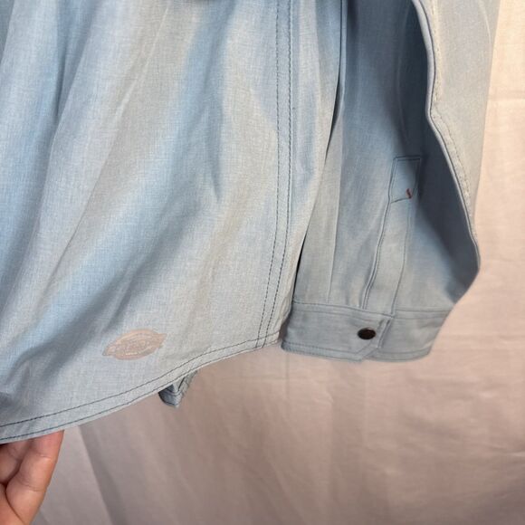 Dickies Women’s Long‑Sleeve Temp‑IQ® Cooling Utility Shirt, Blue 2XL NWT - Picture 14 of 16